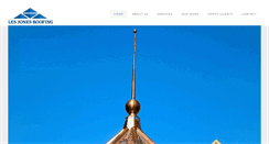 Desktop Screenshot of lesjonesroofing.com